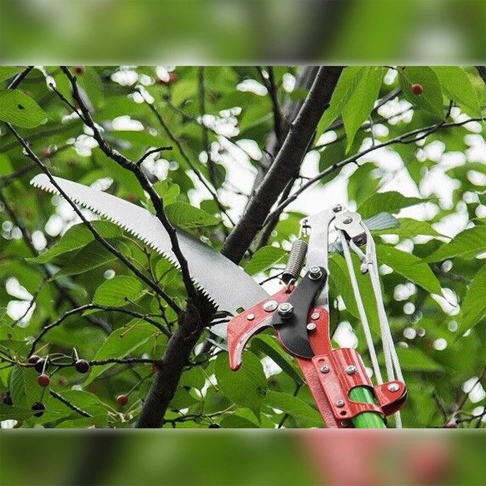 High Altitude Three Pulley Pruning Scissors 
Harvester Clipper--- Branches Cutter--- Garden Shears Saw for Plant Twig Vine