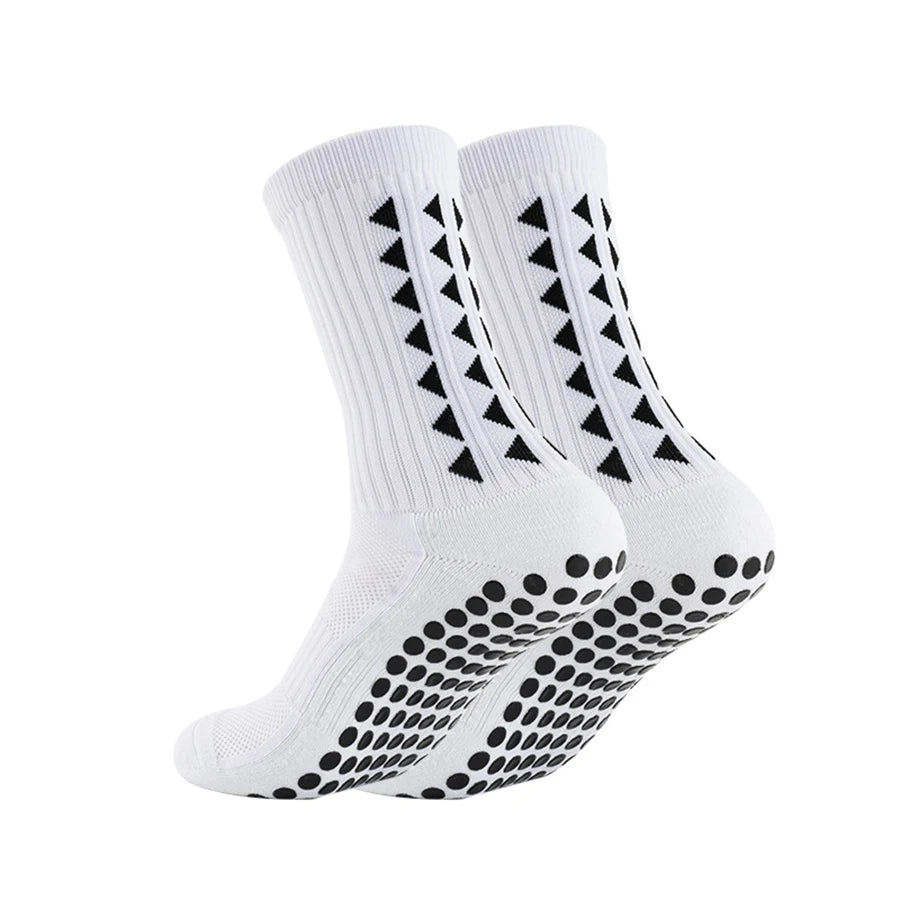 6 Pairs men / women football grip socks 
towel bottom , sport rugby, soccer