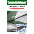 Multi Purpose Tarp Cover Waterproof Tarpaulin Sunscreen Multipurpose Protective Cover 6x10/10x13/13x16 Feet Heavy Duty Tarp