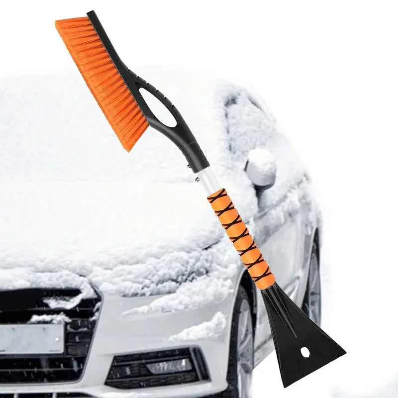 Ice Scrapers For Car Windshield Aluminum 
Detachable Snow Brush Heavy Duty Snow Scraper Ergonomic Car Accessories