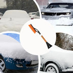 Ice Scrapers For Car Windshield Aluminum 
Detachable Snow Brush Heavy Duty Snow Scraper Ergonomic Car Accessories