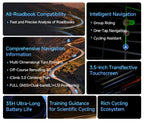 iGPSPORT Bicycle GPS Computer BiNavi Touchscreen
Map Navigation 35 Hours Battery Life  Waterproof Route Planning
