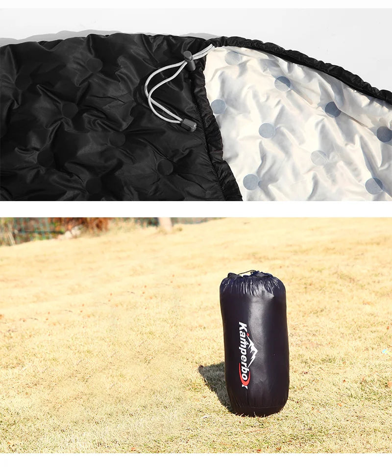 Kamperbox Down Sleeping Bag Camping 
3 Season  Lightweight  Bubble Air 2