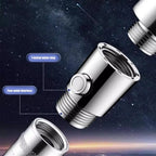 Shut-off Valve , Quick Leakproof Regulator,  Pressure Restrictor
Water Control Shower Head