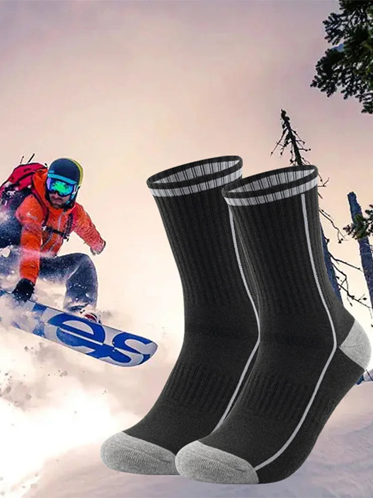 Wool Hiking Socks 
Thick- Warm for Men Women 
Skiing Snowboarding Hiking Outdoor