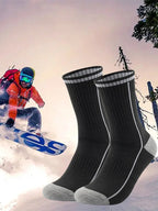 Wool Hiking Socks 
Thick- Warm for Men Women 
Skiing Snowboarding Hiking Outdoor