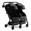 Lithe Double Stroller, Lightweight Side by Side Stroller,
 for Newborn and Toddler, Easy Fold, Spacious Seats with Recline, UPF50+
