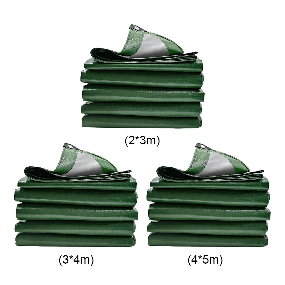 Multi Purpose Tarp Cover Waterproof Tarpaulin Sunscreen Multipurpose Protective Cover 6x10/10x13/13x16 Feet Heavy Duty Tarp