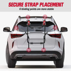 Bicycle Rack or SUV, Trunk Mount 2 Bike Carrier Rack or Car