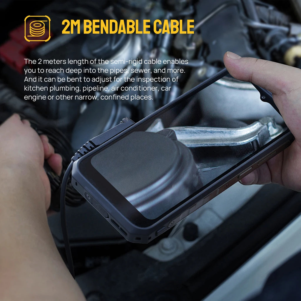 Ulefone  Waterproof 3 in 1 Endoscope /
For ARMOR 9/ARMOR 9E/Power Armor 13/Power Armor 18T