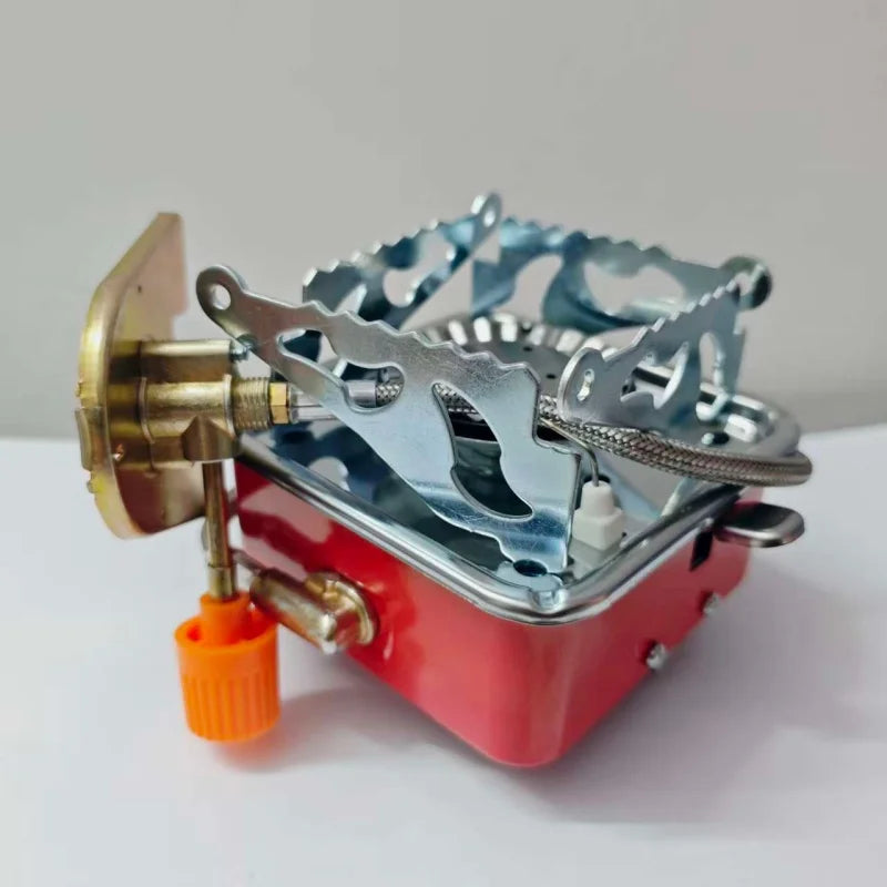 Portable Burner  for Camping.
 Foldable Windproof Outdoor Gas  Stove 
for Backpacking, Camping ,Hiking, Picnic , BBQ Grill