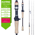 KUYING TETON  5'2" 6' 6'3" 6'4"6'2" 6'6"  Cane Spinning Rod &  Casting FUJI Carbon 1-4g 0.8-3g 2-10g M-Fast bfs