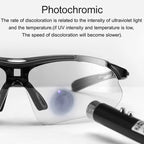 ROCKBROS Bicycle Glasses Photochromic Lens Outdoor Eyewear Goggles UV400 Sports Riding Cycling Sunglasses MTB Road Bike Glasses