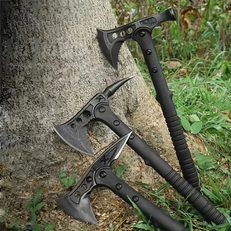An outdoor tool.  Demon Axe, , 
Hack Axe, Camping Multipurpose Axe, suitable for lumberjacks, a must for outdoor work