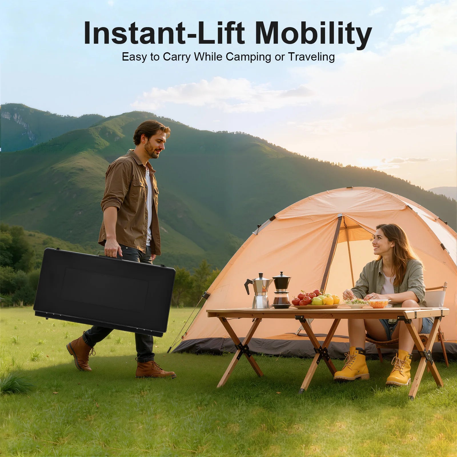 Portable Camping Stove 3-Burner   Propane