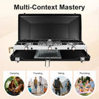 Portable Camping Stove 3-Burner   Propane
