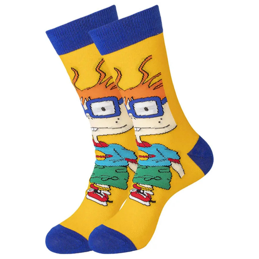 10Pairs 
Unisex Cartoon Anime Socks
Christmas , Halloween Skull,  Hip Hop,  Street Fashion  Novelty Funny ,Casual Crew.