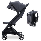 Lightweight Baby Stroller, Compact 
Umbrella Stroller with Adjustable Canopy/Footrest/Backrest,
One-Hand Folding Newborn Stroller