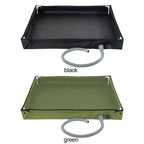 Portable Shower Pan with Drain Hose Camping , 
Outdoor Tent Shower Tray,    for RV  Camping , Beach,  Pet Bath