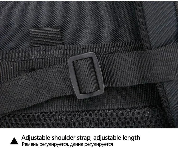 45L Man Tactical Backpacks Traveling  Outdoor 3P School Pack EDC Molle Pack