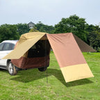 Portable Camping SUV Trunk Tent Car 
Rear Door Tent SUV 3 Sided
 Extended Shade Outside Shelter For  Camping