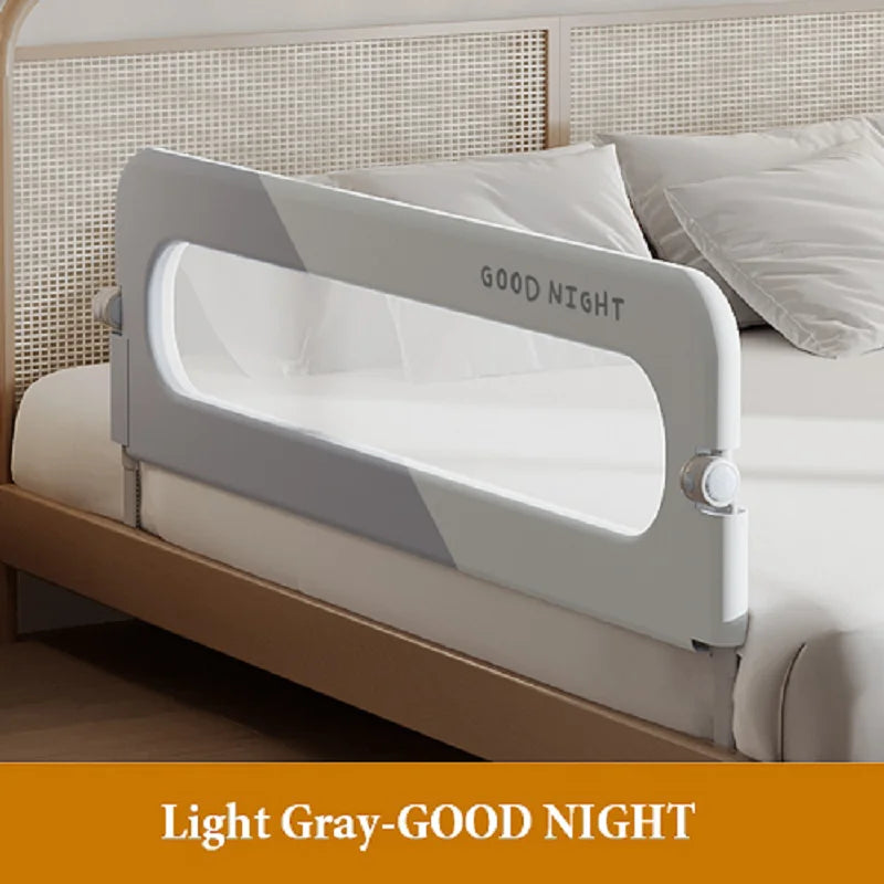 Baby Bed Guardrail Safety Barrier
Sleeping.   Prevent Falling for Babies Crib Toddler Side Protective