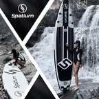 Spatium Inflatable Paddle Board Touring Portable Water Sports 
Air Inflatable Anti-Skid Surfing Board Equipped With Backpack