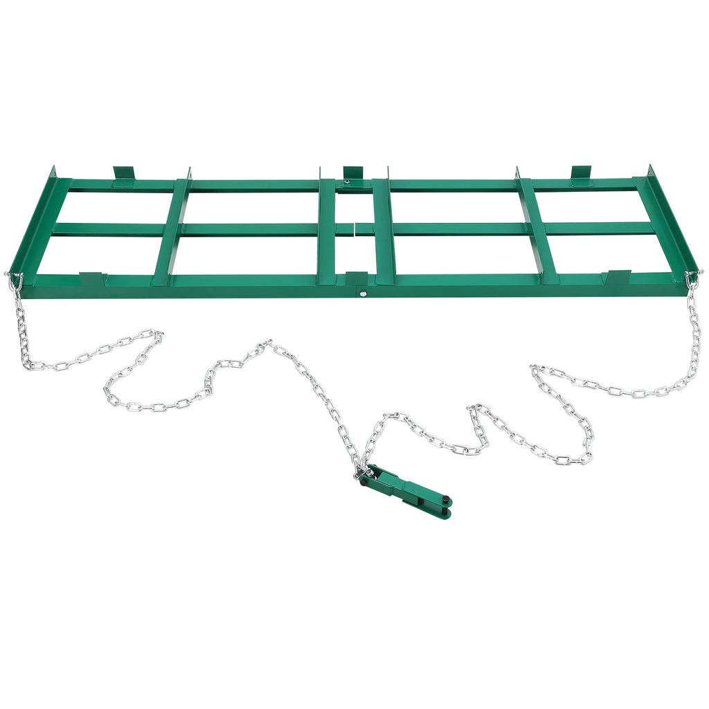 Land Leveler 48" Width, Heavy Duty Drag Harrow for ATV, UTV, Tractor - Lawn Rake, 
Versatile Applications, Enhanced Depth