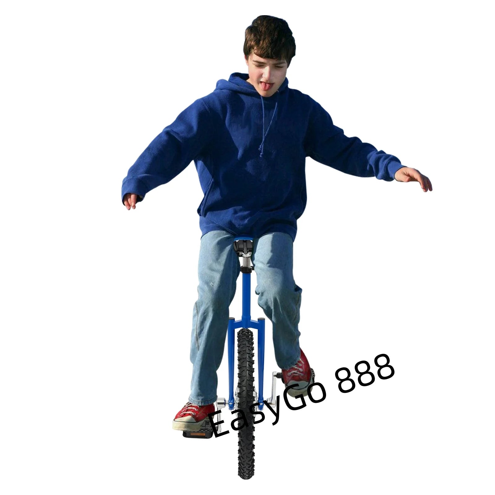 18Inch Unicycle , Adjustable Standard Seat ,.   
Thickened Aluminum Alloy Rim Children /Adult Balance Exercise Bike