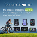 [Haytrix-US] Fatbike V20 Screen 
EBike LCD Display Bicycle Speedometer Cycling Computer