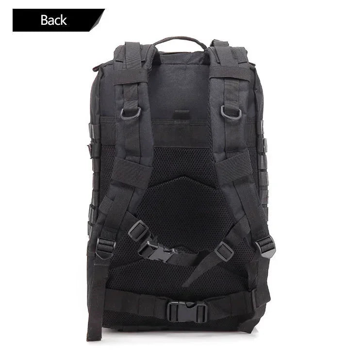 45L Man Tactical Backpacks Traveling  Outdoor 3P School Pack EDC Molle Pack