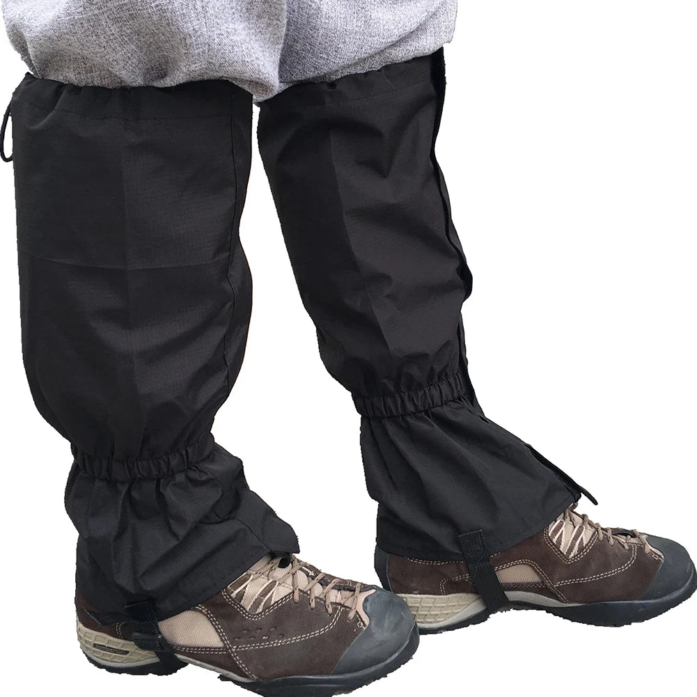 Climbing ,Snow, Skiing ,  Waterproof Leg Protection Guard 
Hiking ,Walking, Sandproof ,Legging Gaiters Foot Cover