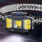 LED Strong Headlight,  Motion Sensor, Induction Headlamp 
owerful for Outdoor Night Fishing