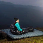 Mummy Sleeping Bag White Duck Down
Camping  Waterproof Portable for Adults Cold Weather