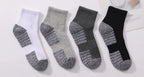6 pairs Outdoor sports socks 
Thickened towel bottomed hiking 
 Sweat-absorbing short tube sports running Men / women