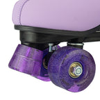Size 35-45 Double Row Roller Skates 4 Wheels Flashing Skate Shoes For Women Girls Adult Outdoor Skating Training Quad Sneakers