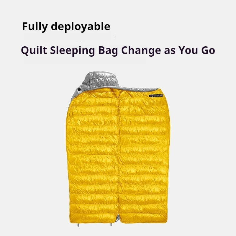 Naturehike Outdoor Down Sleeping Bag Duck Down 
Winter Ultralight Camping Portable Warm Envelope 650FP Adult