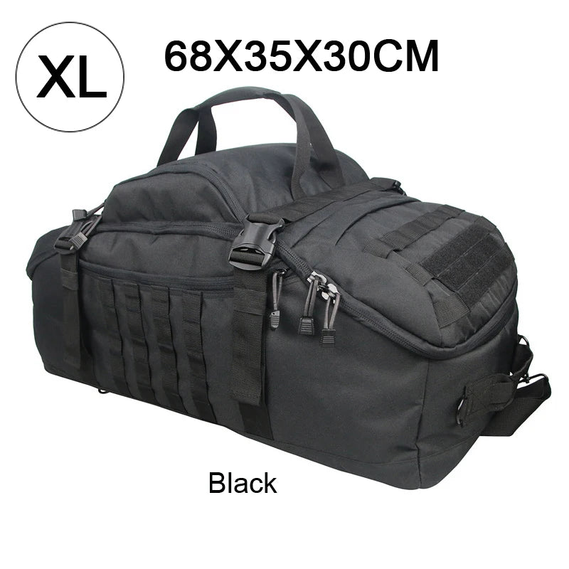 40L 60L 80L Waterproof Travel Bags Large Capacity  Men Duffel Bag