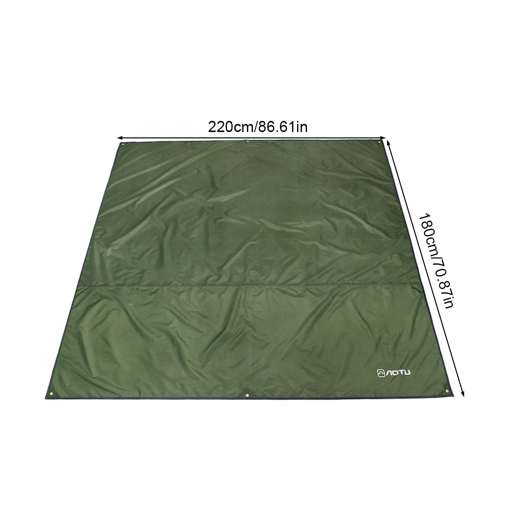 Portable Waterproof Camping Mat Outdoor Canopy Pad Tarp