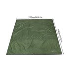 Portable Waterproof Camping Mat Outdoor Canopy Pad Tarp