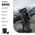 Bafang LCD Color Display Instrument 36V 48V 52V P860C 860C P850C 600C C965 DPC18 BF-UART Protocol Bluetooth 750W Motor E-bike
