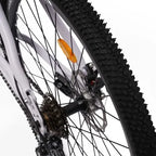 26" Foldable Mountain Bike for Men - 
21-Speed All-Terrain Commuter with Dual Disc Brakes