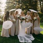 White Paper Parasol for Wedding Photo Cosplay Prop DIY Umbrella for Bridal Baby Shower Party 60cm 80cm 10/15/20/30/50/100Pcs