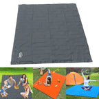 Picnic Mat Waterproof Ultralight Pocket Tent Footprints Beach Tarp Foldable Picnic Blanket Beach Mat for Travel Climbing