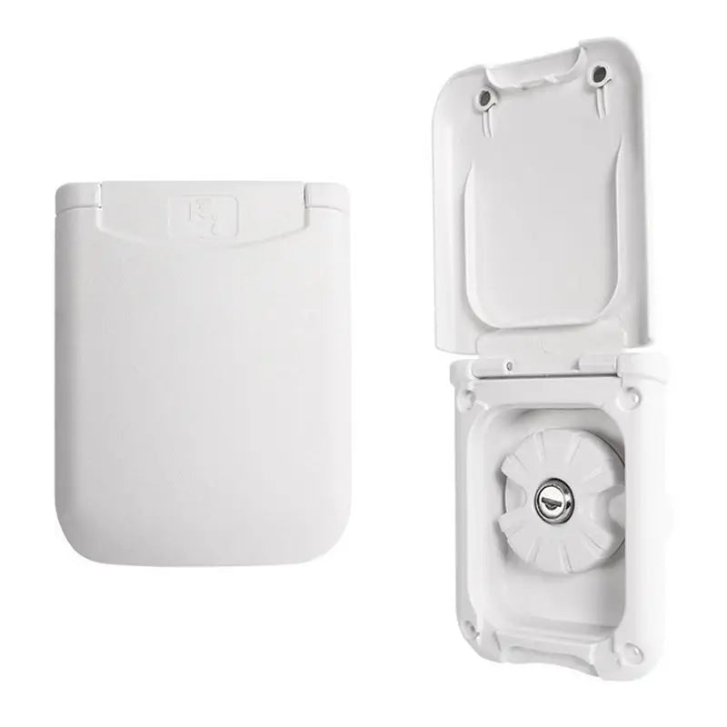 Camper Gravity Water Inlet With Magnetic Cover RV 
Fresh Water Fill Hatch
 Inlet Filter Lockable RV Water Inlet Cover Trailer Tank