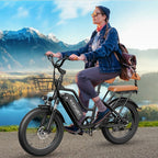 Kickwey LD20 Adult Electric Bike 1500w 32MPH 
48V20ah Mountain  20 Inch Fat Tire
