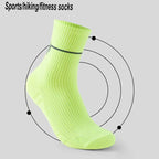 5 Pairs Professional sports socks 
Quick-drying ,
Fit sweat-absorbing training ,running and Ride
