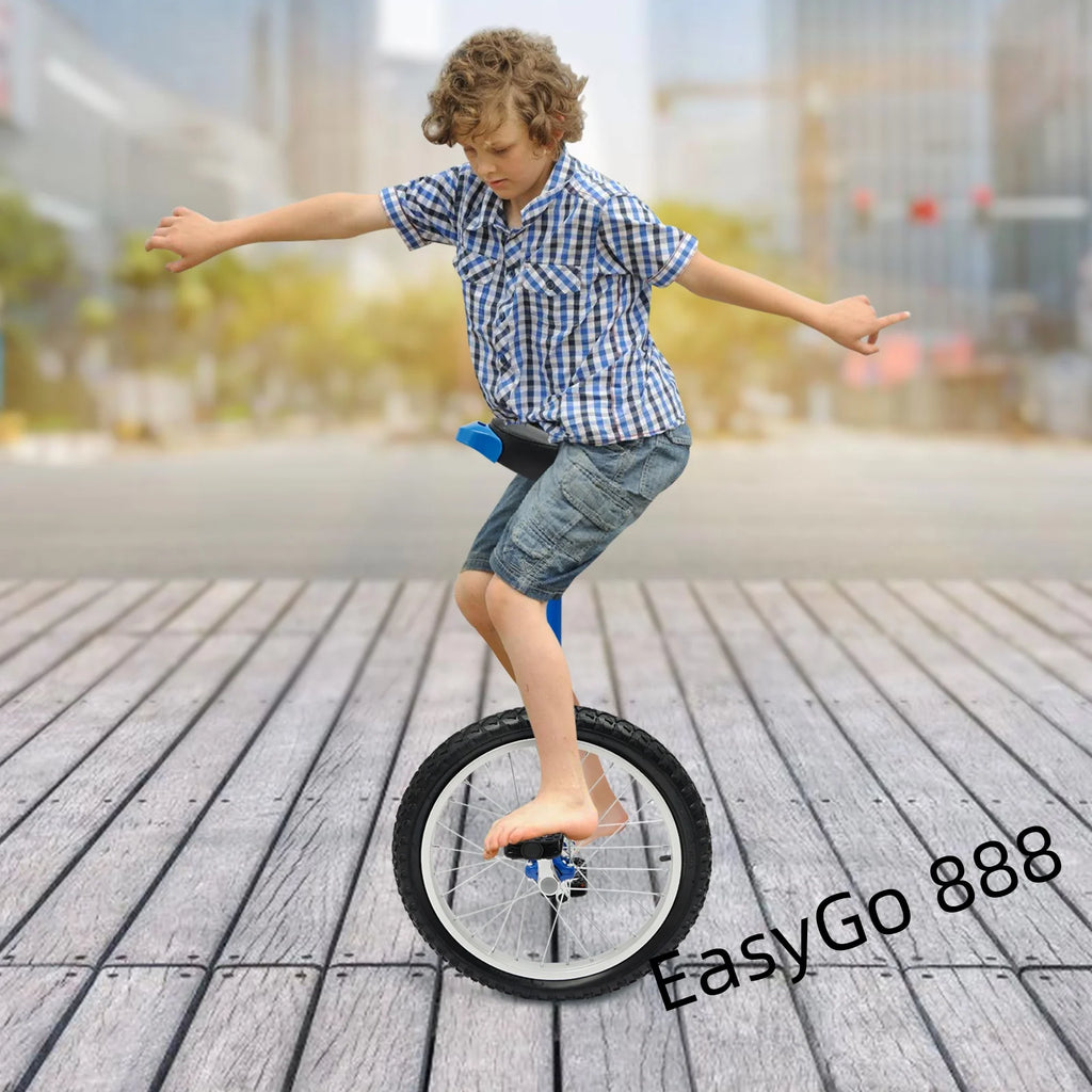 18Inch Unicycle , Adjustable Standard Seat ,.   
Thickened Aluminum Alloy Rim Children /Adult Balance Exercise Bike