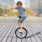 18Inch Unicycle , Adjustable Standard Seat ,.   
Thickened Aluminum Alloy Rim Children /Adult Balance Exercise Bike