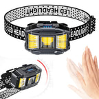 LED Strong Headlight,  Motion Sensor, Induction Headlamp 
owerful for Outdoor Night Fishing